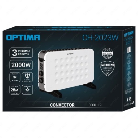 Конвектор OPTIMA CH-2023W фото 5