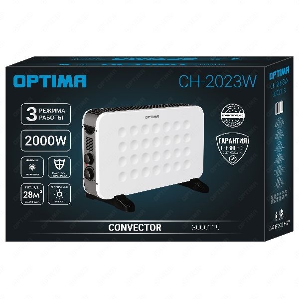 Конвектор OPTIMA CH-2023W фото 5