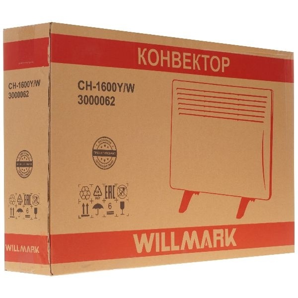 Конвектор WILLMARK CH-1600Y/W фото 6