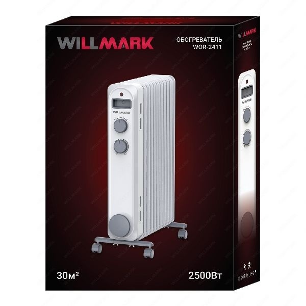 Обогреватель масляный WILLMARK WOR-2411 фото 6